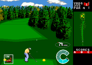 Скриншот игры World Class Leaderboard Golf